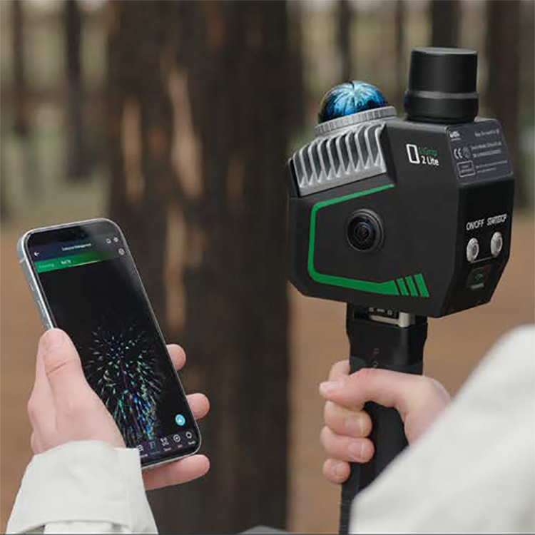 LiGrip O2 Lite 3D SLAM LiDAR S - đánh giá và giá Handheld 3D Scanner High Precision