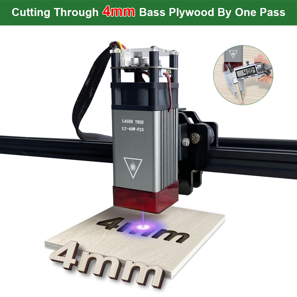 LASER TREE Laser Module 5W 10W - đánh giá và giá 20W Laser Engraver Module Upgrade