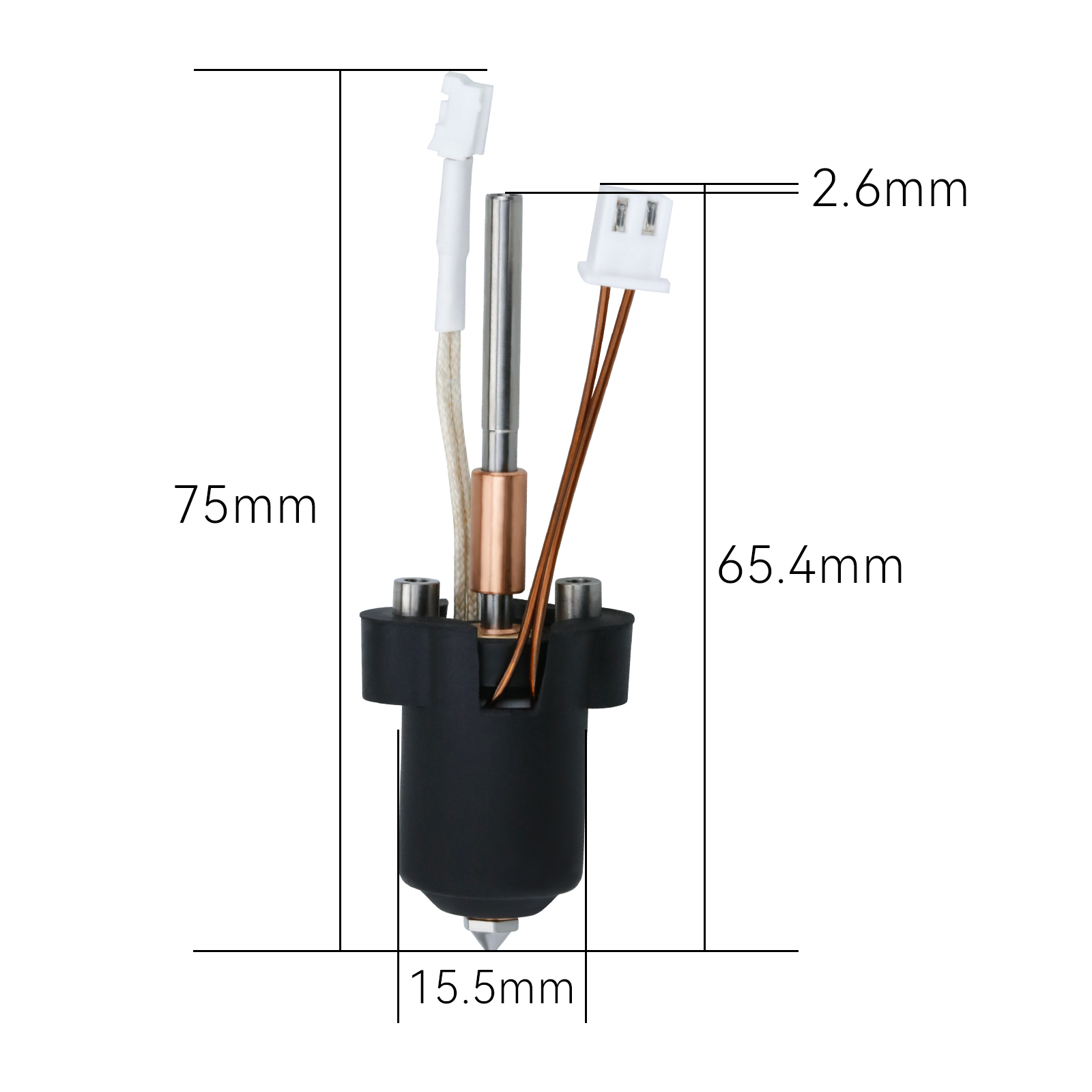 For Creality K1C/K1 Max Hotend - đánh giá và giá High Flow Ceramic Hotend