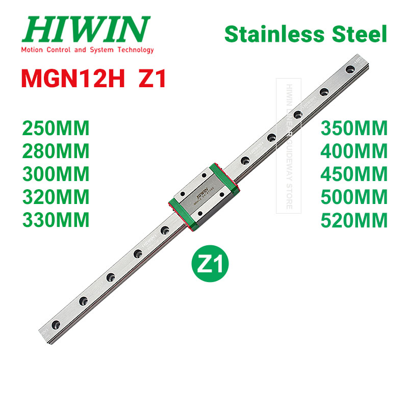 HIWIN MGN12H Z1 HIWIN MGN12 Li - đánh giá và giá Linear Rail Mgn12H Set