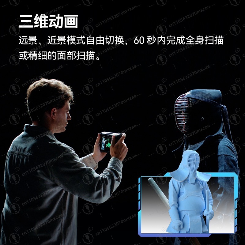 Professional All-in-One Color  - đánh giá và giá Handheld 3D Scanner High Precision