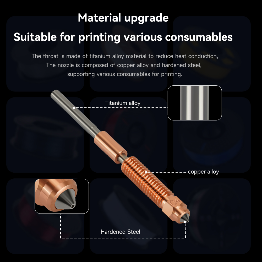 2026 NEW Hotend For Creality K - đánh giá và giá High Flow Ceramic Hotend