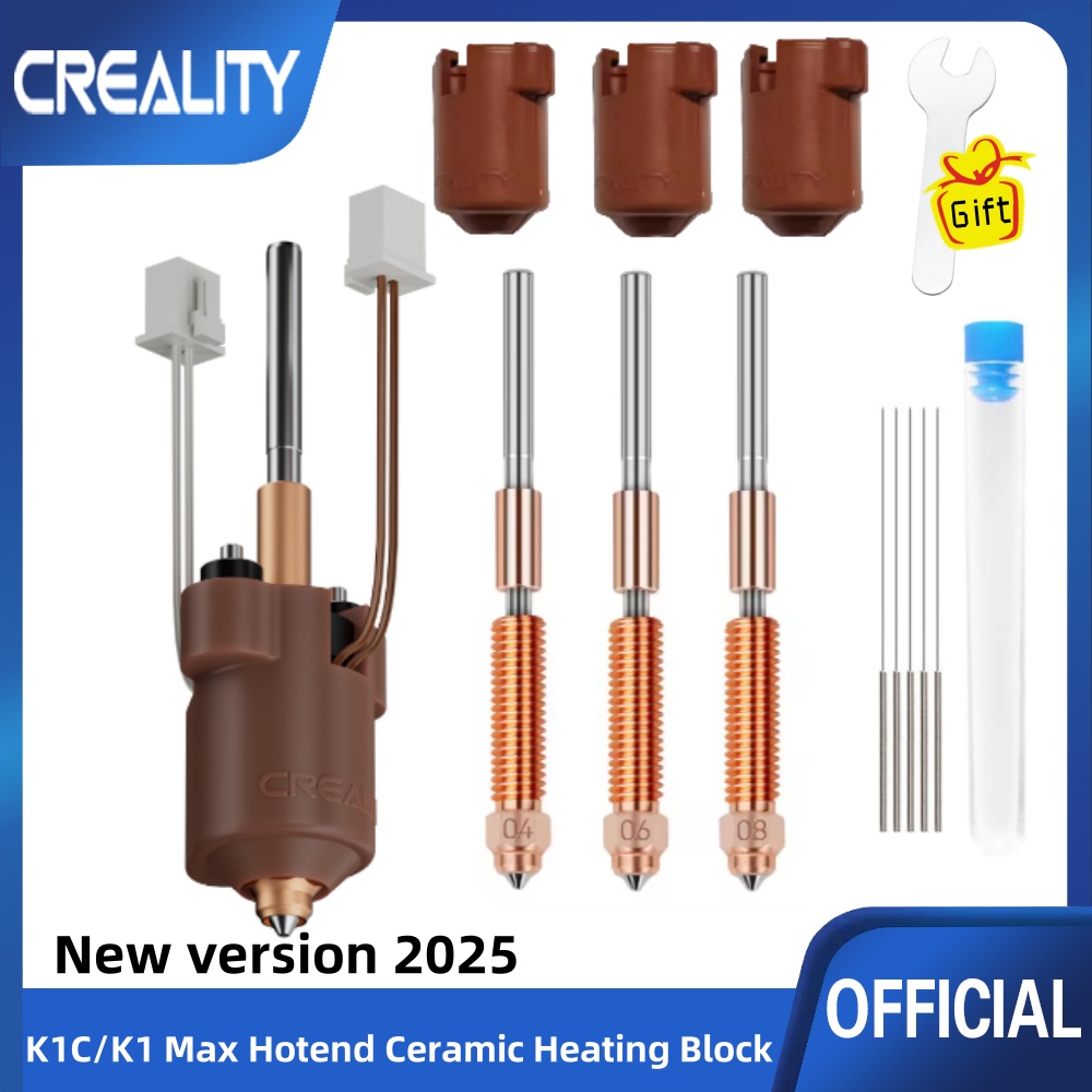 Creality Official K1C Ceramic  - đánh giá và giá High Flow Ceramic Hotend