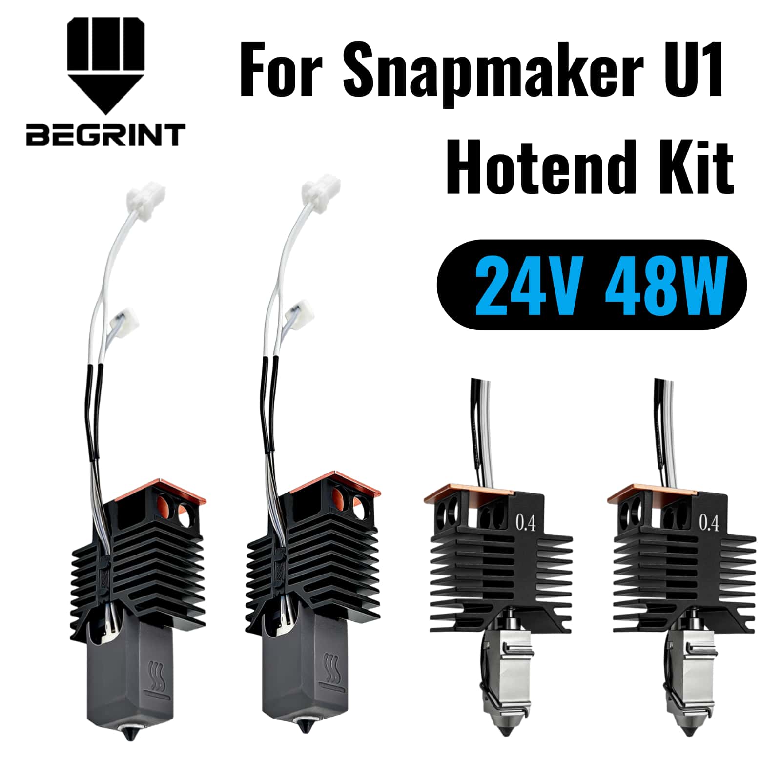 For Snapmaker U1 Hotend 24V 48 - đánh giá và giá High Flow Ceramic Hotend