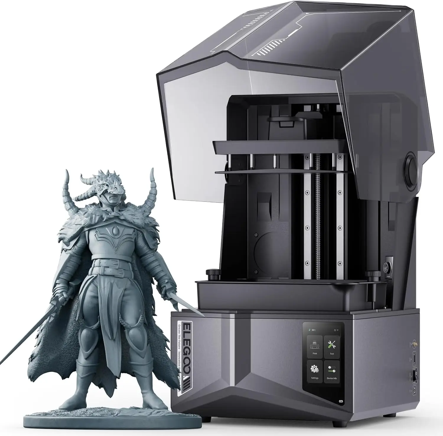 Saturn 4 Ultra 12K Resin 3D Pr - đánh giá và giá 12K Monochrome Lcd Resin 3D Printer