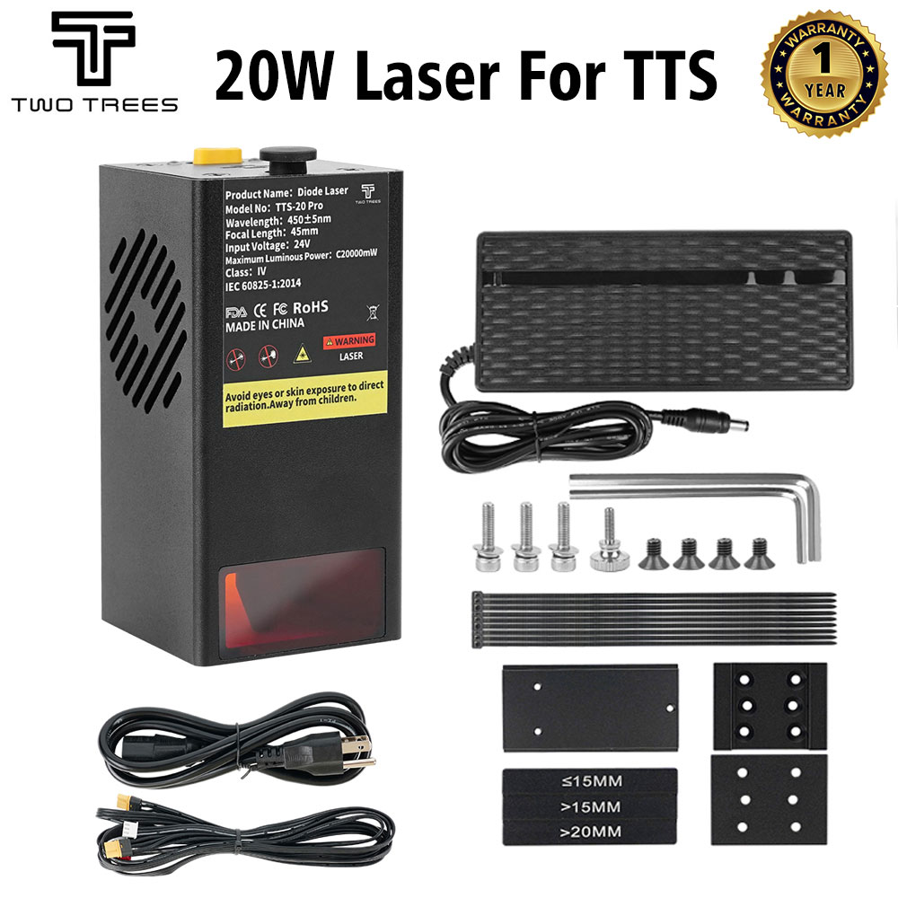 TWOTREES 20W Laser Module For  - đánh giá và giá 20W Laser Engraver Module Upgrade